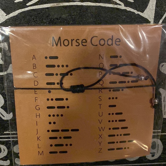 “Bad Ass” Morse code bracelet - Picture 3 of 3